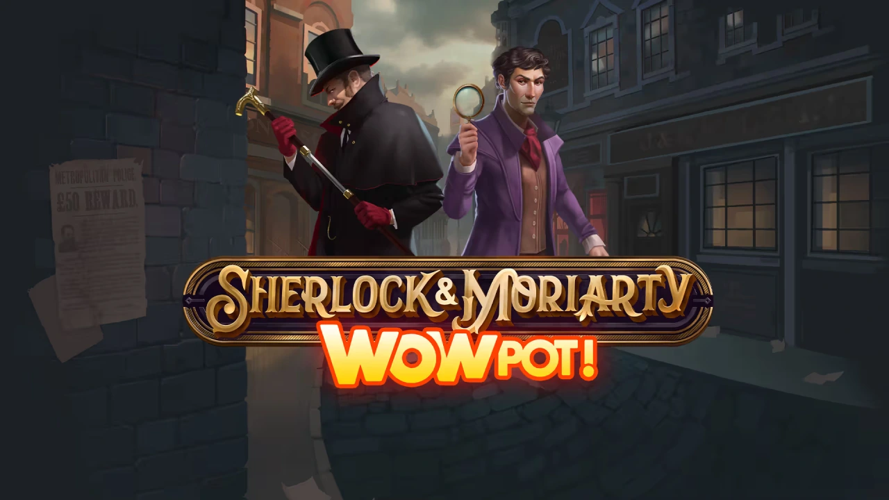 Caca Niquel Sherlock & Moriarty WOWPOT! no Brasil | PlayFortuna